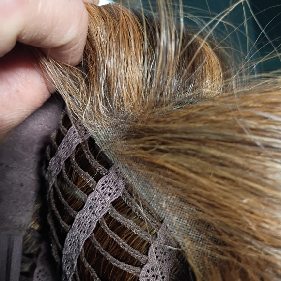 Belle Tress Beverly Hills In Mocha Maple Brown Extended Lace Frontleft MonoPart - Picture 10 of 14